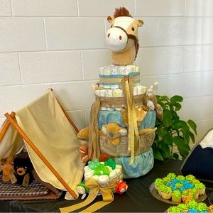 CUSTOM ORDER DIAPER CAKE